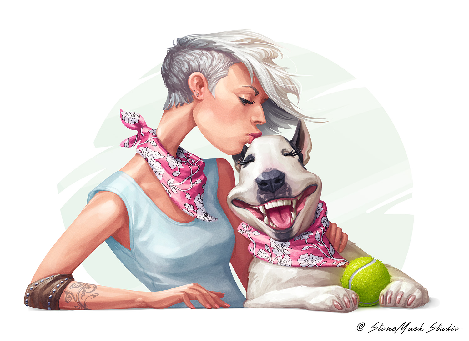 LuluBully 2019 StoneMaskStudio caricature 1500px